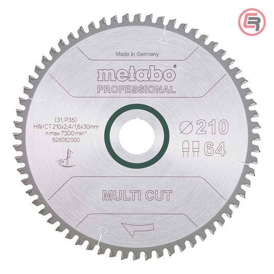 Metabo list kružne pile 210 mm sa 64 zuba