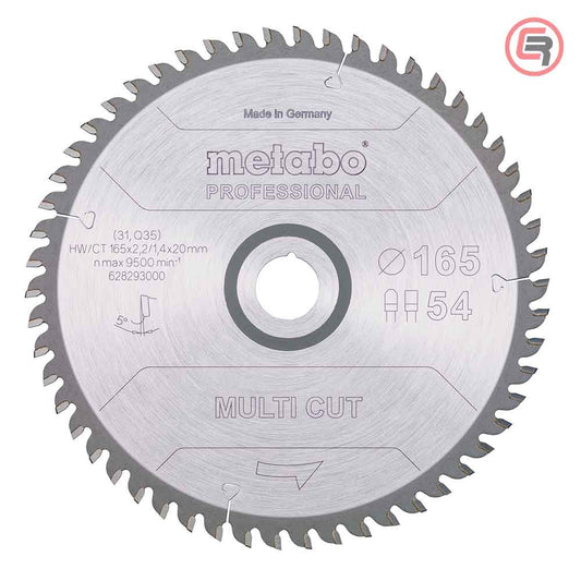 Metabo list kružne pile 628293000, 165 mm, 54 zuba