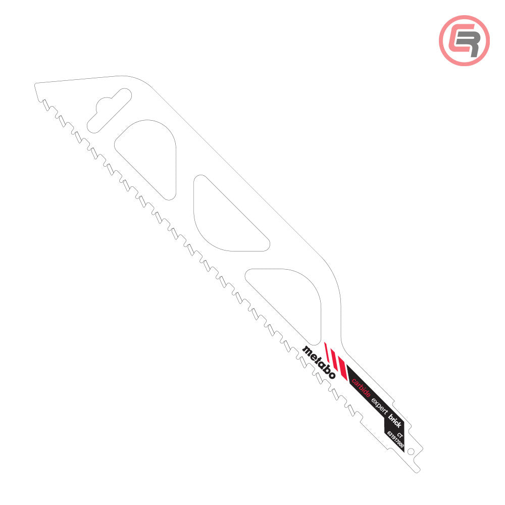 Metabo List Sabljaste Pile Za Ciglu i Porozni Beton “EXPERT BRICK” Karbid 305 / 1,5 / 12,7 mm – 631917000 by Metabo