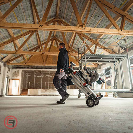 Metabo Pila Kružna KGS 254 M Za Kutno Rezanje Potezna 254 mm / 1,8 kW Sa Dva Lista Pile – 613254900 by Metabo 613254900
