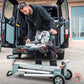 Metabo Pila Kružna KGS 254 M Za Kutno Rezanje Potezna 254 mm / 1,8 kW Sa Dva Lista Pile – 613254900 by Metabo 613254900