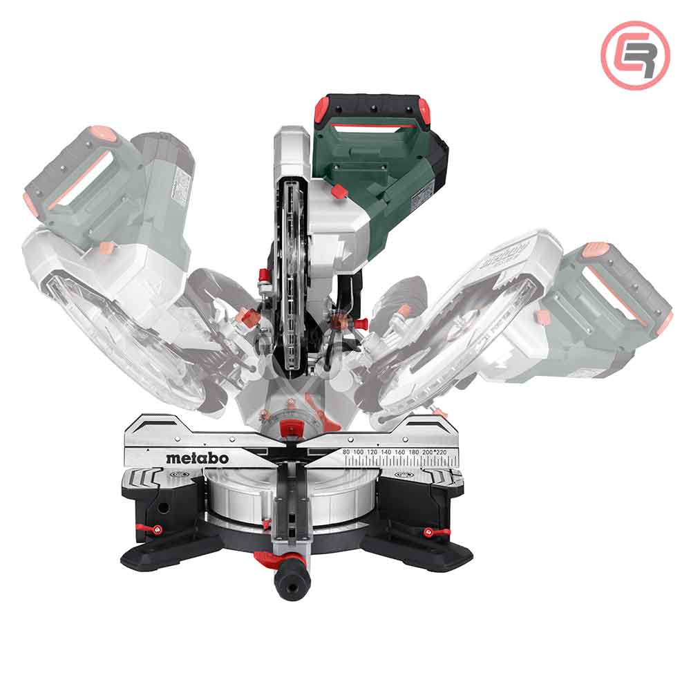 Metabo Pila Kružna KGS 305 M Za Kutno Rezanje Potezna 305 mm / 2,0 kW Sa Dva Lista Pile – 613305900 by Metabo 613305900