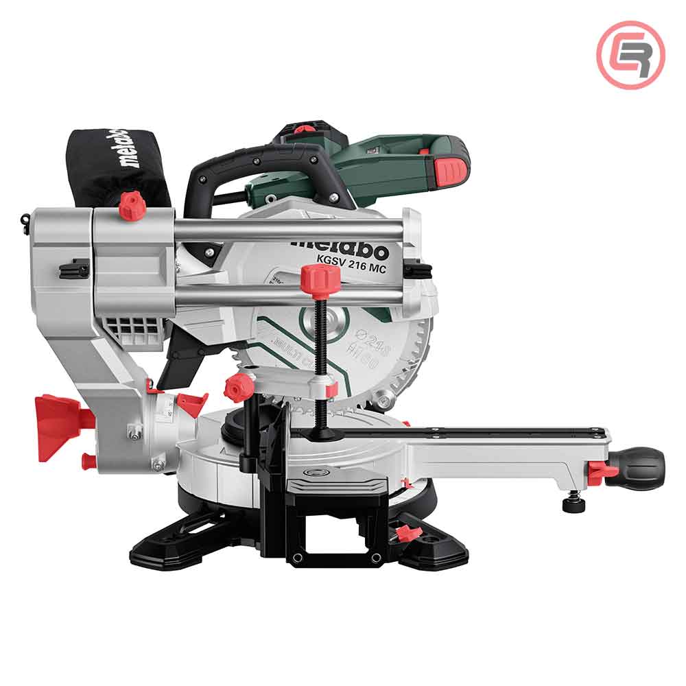 Metabo Pila Kružna KGSV 216 MC Za Kutno Rezanje Potezna 216 mm / 1,5 kW – 615216000 by Metabo 615216000 Potezne Pile