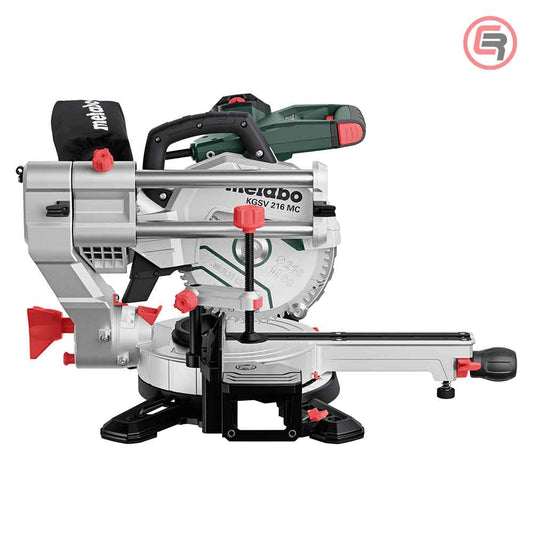 Metabo Pila Kružna KGSV 216 MC Za Kutno Rezanje Potezna 216 mm / 1,5 kW – 615216000 by Metabo 615216000 Potezne Pile