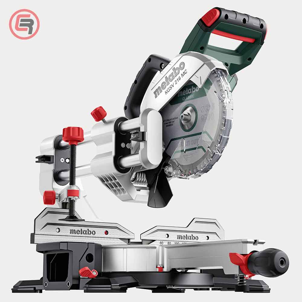 Metabo Pila Kružna KGSV 216 MC Za Kutno Rezanje Potezna 216 mm / 1,5 kW – 615216000 by Metabo 615216000 Potezne Pile