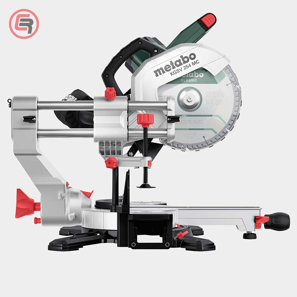 Metabo Pila Kružna KGSV 254 MC Za Kutno Rezanje Potezna 254 mm / 1,8 kW – 615254000 by Metabo 615254000 Potezne Pile