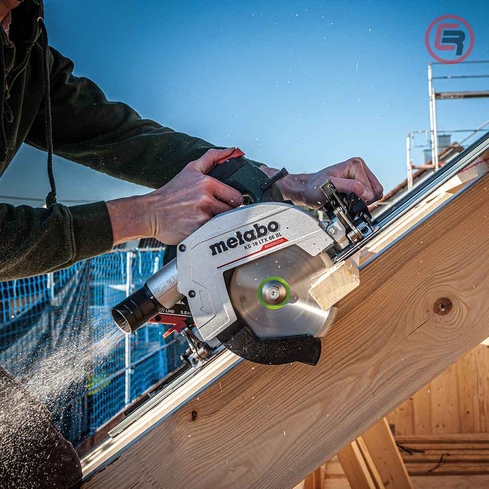 Metabo Pila Kružna Aku KS 18 LTX 66 BL Ručna 165 mm / 18 V (bez baterije i punjača) – 611866850 by Metabo 611866850 Aku