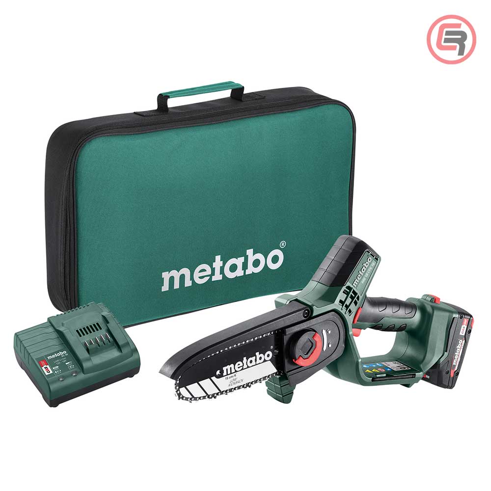 Metabo Pila Lančana Za Rezidbu Aku MS 18 LTX 15 / 18V 1xAKU (2,0 Ah) SC 30 + Torba – 600856500 by Metabo 600856500 Aku