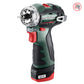 Metabo Bušilica-Odvijač Aku PowerMaxx BS BL Q 12V 2xAKU (2,0Ah) LC 24 + Kofer – 601749500 by Metabo 601749500 Aku Bušilice
