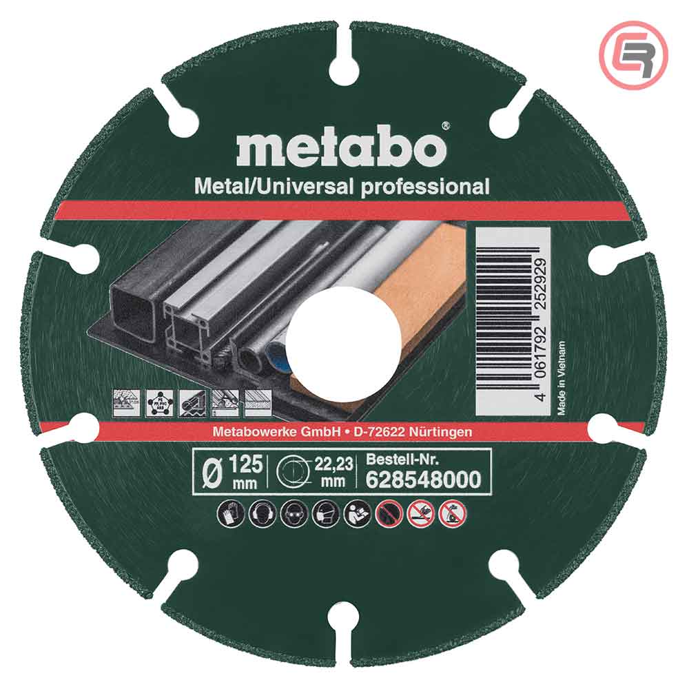 Metabo Dijamantna Rezna Ploča 125×1,3×22,23 mm “MUP” Metal / Universal Professional – 628548000 by Metabo 628548000 Brusne