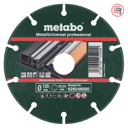 Metabo dijamantna rezna ploča 125 mm, model 628548000