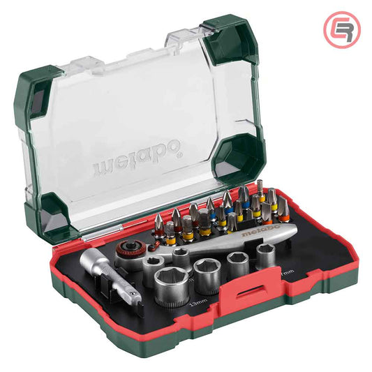 Metabo 626701000 set bitova, nasadnih ključeva i račne