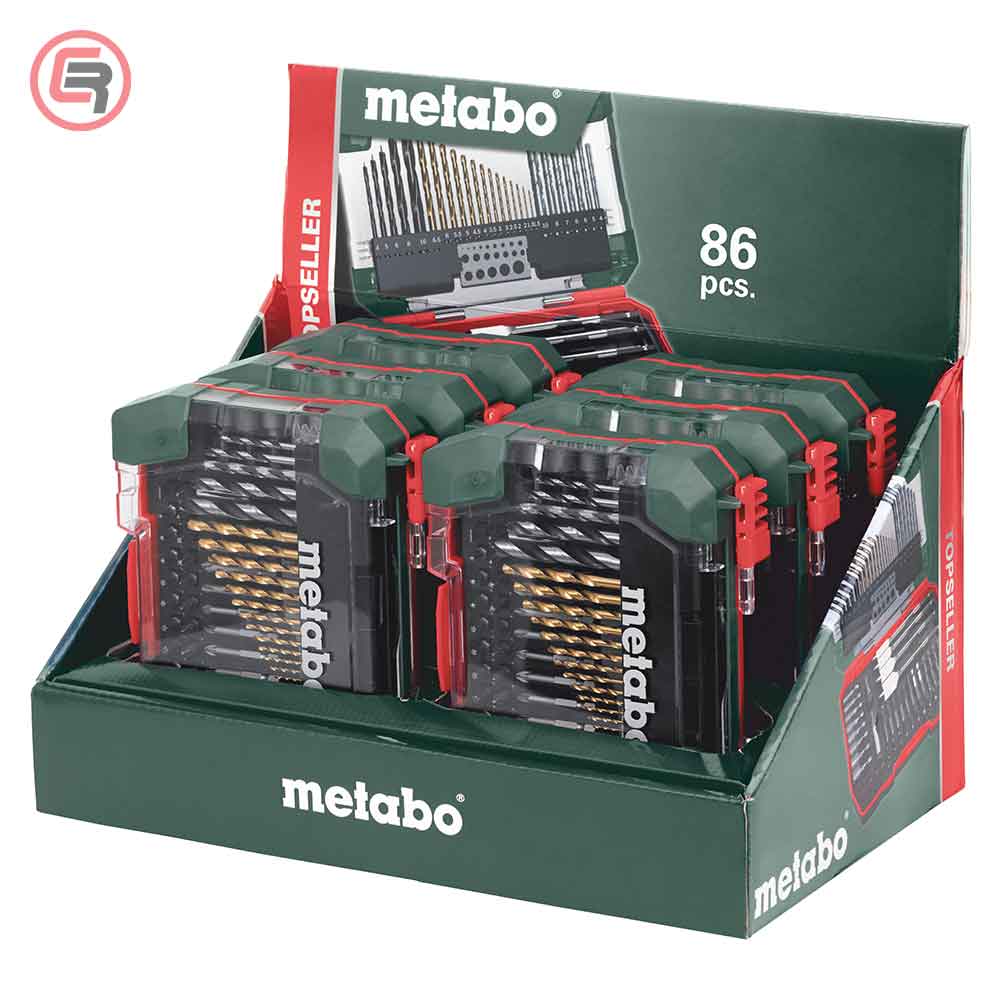 Metabo Set Bitova i Svrdala SP 86 dijelni – 626708000 by Metabo 626708000 Garniture / Setovi Pribora - detalj 3