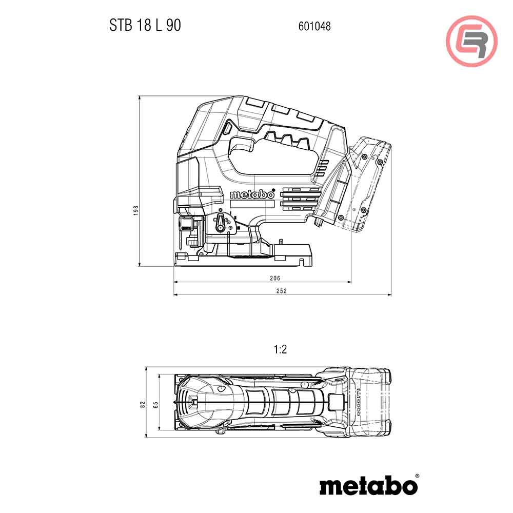 Metabo Pila Ubodna Aku STB 18 L 90 – 18 V (bez baterije i punjača) – 601048850 by Metabo 601048850 Aku Ubodne Pile - detalj 5
