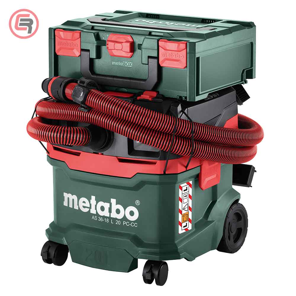Metabo Usisivač AS 36-18 L 20 PC-CC Aku 18V + 18V (bez baterije i punjača) – 602072850 by Metabo 602072850 Usisivači