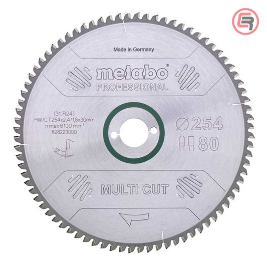 Metabo list kružne pile 628223000, 254 mm, 80 zuba