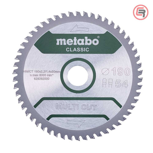 Metabo Multi Cut Classic list kružne pile 190 mm sa 54 zuba
