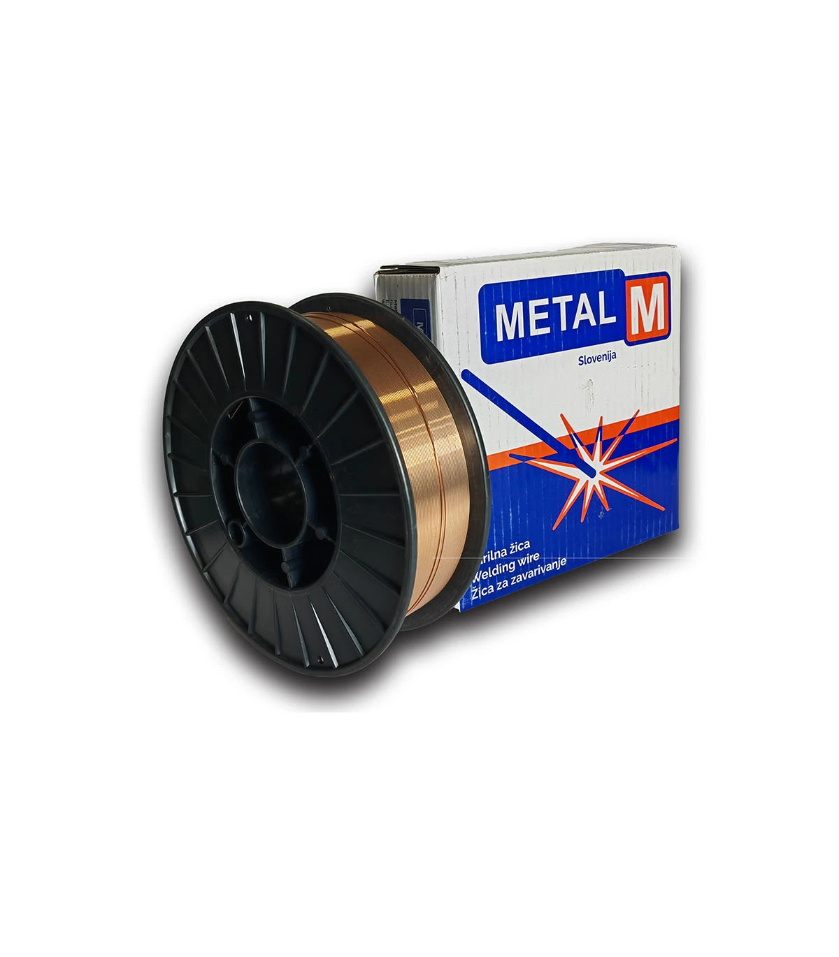 Metal M – Žica za zavarivanje MM-SG2 fi 0,8 mm, 5 kg by Metal Mikulić Žica za zavarivanje