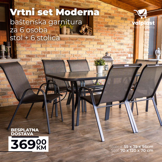 Vrtni set Moderna Baštenski namještaj
