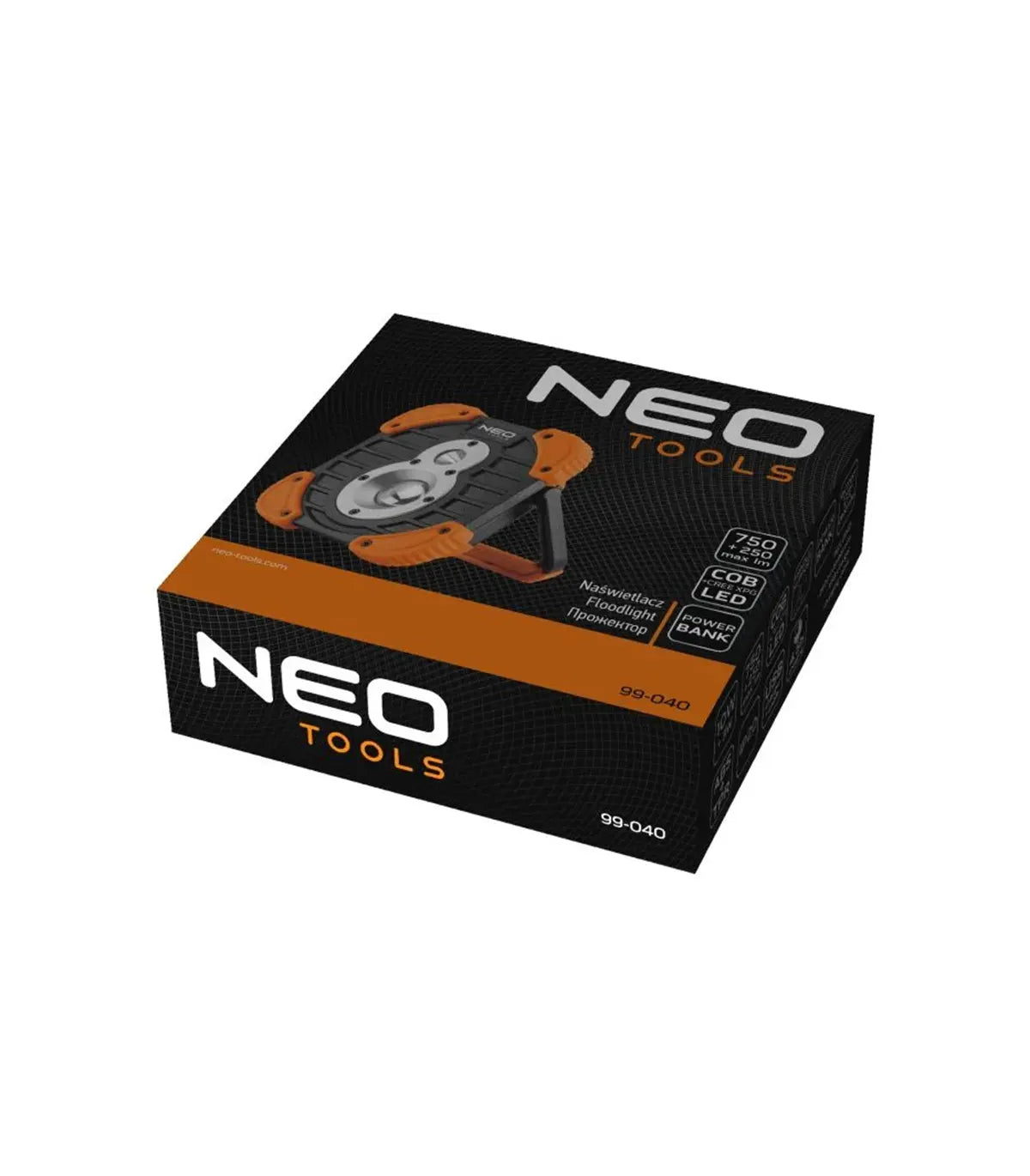 Neo Tools – Punjivi LED reflektor 750+250 Lm NEO 99-040 by Neo tools Aku lampe - detalj 5