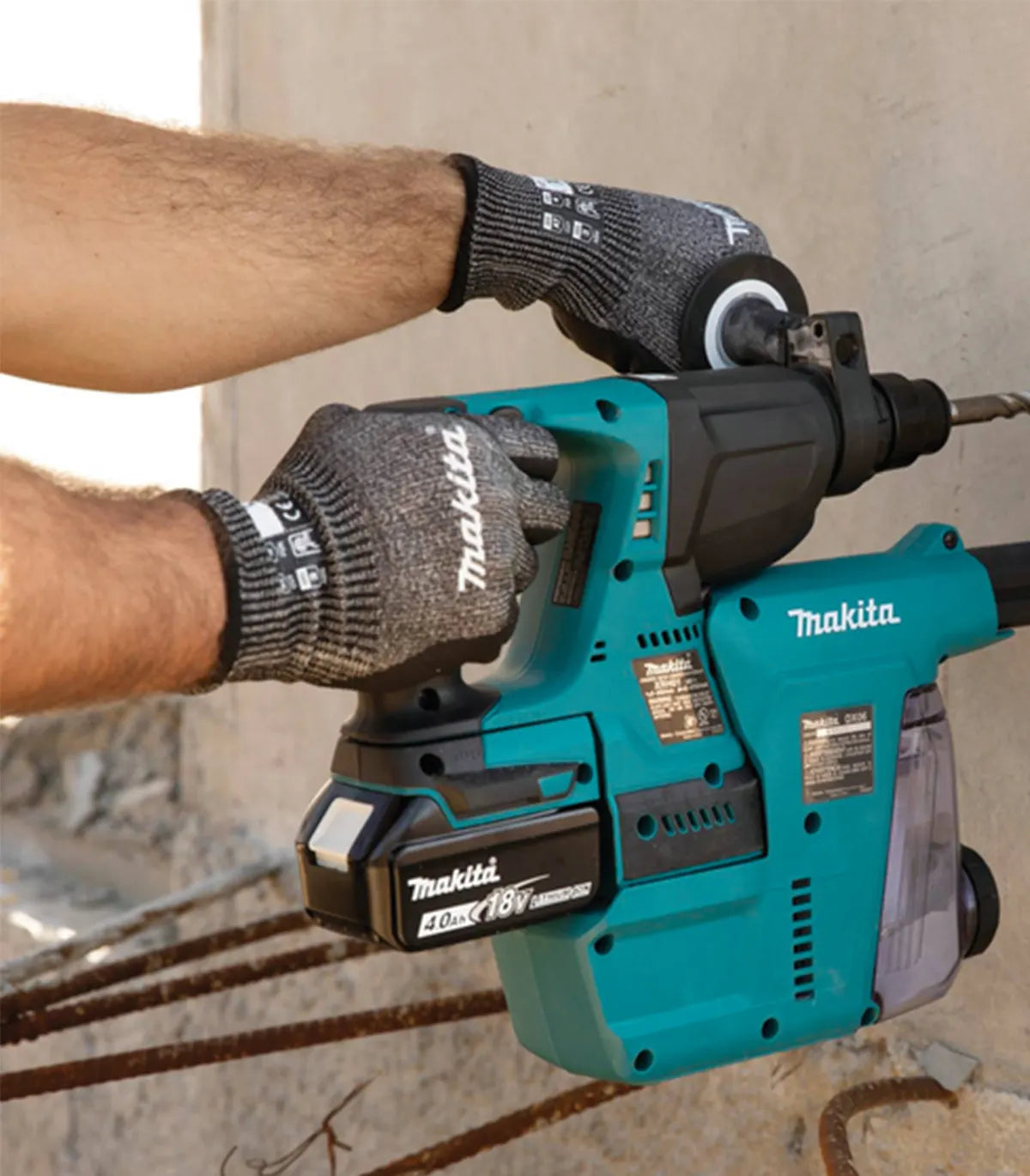 Makita – Radne rukavice Advanced FitKnit Cut Level 7, nitrilne, M, L, XL by Makita Zaštitne rukavice - detalj 5