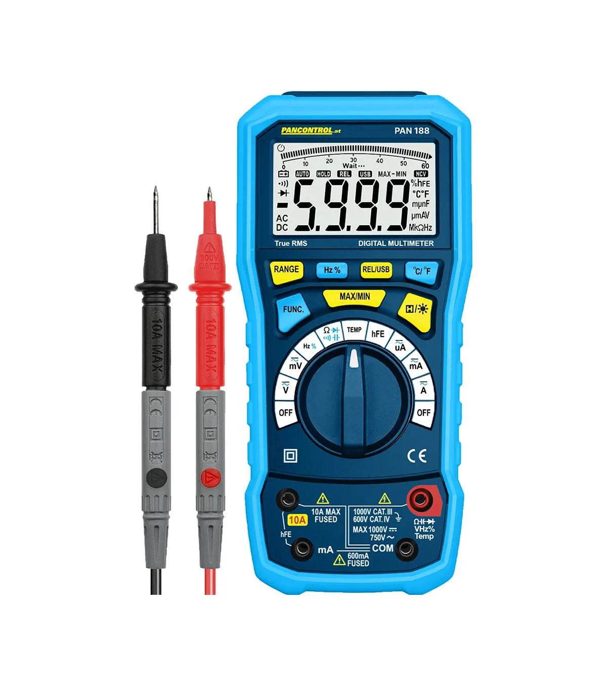 Pancontrol – Digitalni True RMS multimetar 1000 V PAN 188 by Makita Multimetri