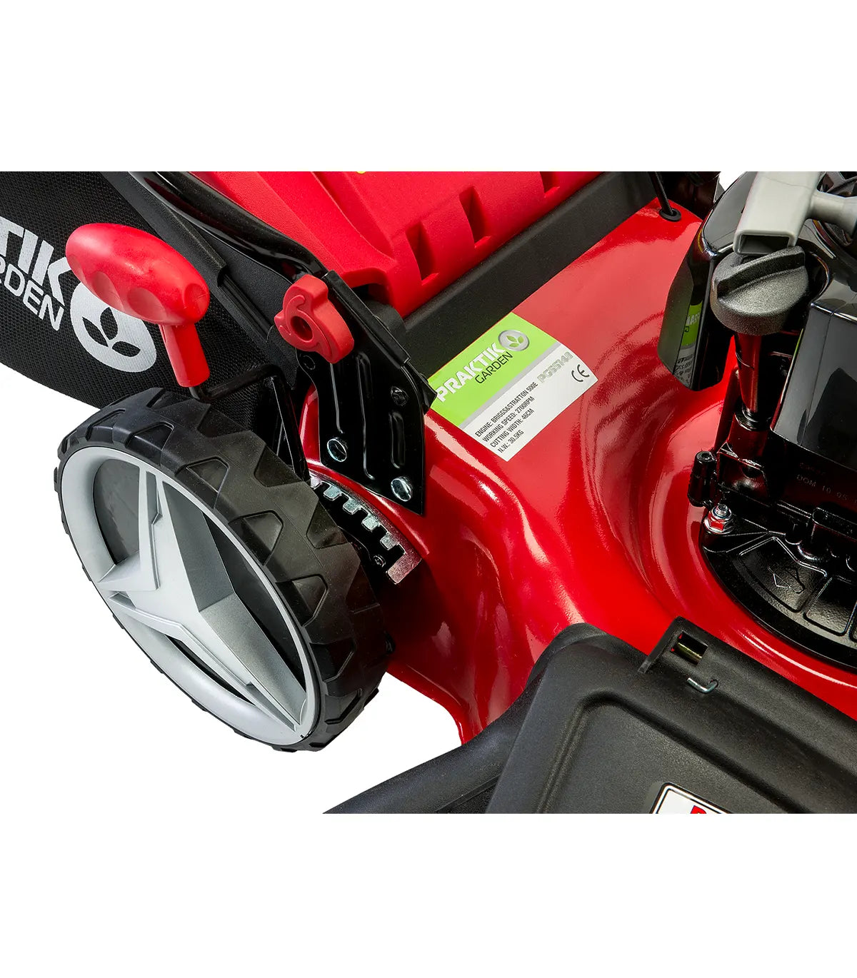 Praktik Garden – Samohodna benzinska kosilica 4 u 1 Briggs & Stratton 500E, 46 cm PG65148 by Praktik garden Kosilice za travu
