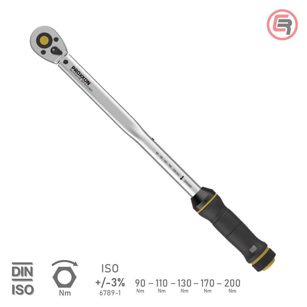 Proxxon Moment Ključ MicroClick 1/2″ 90-110-130-170-200 Nm MC 200 / Quickshift – 23335 by Proxxon 23335 MC200 Moment Ključevi