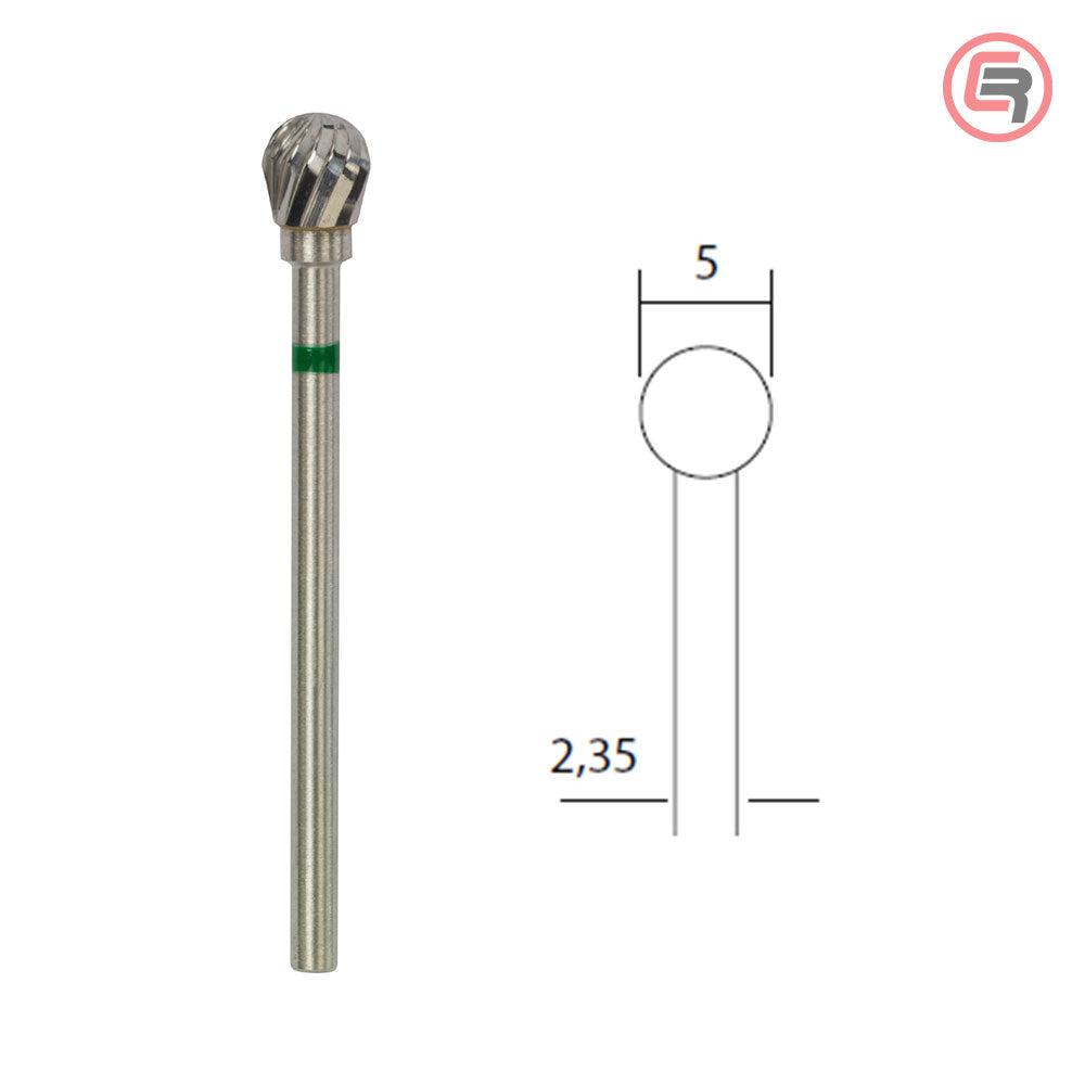 Proxxon Štift Za Glodanje Od Volfram-Karbida 5,0 mm Kuglasti – 28760 by Proxxon 28760 Pribor Za Mikro / Modelarski Alat