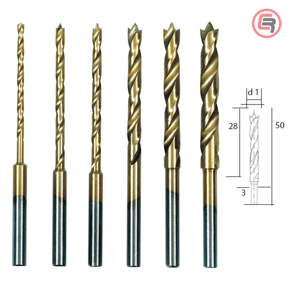 Proxxon Garnitura Svrdala HSS Sa Centralnom Iglom 1,5-4,0 mm / 6 dijelna u Kutiji – 28876 by Proxxon 28876 Pribor Za Mikro