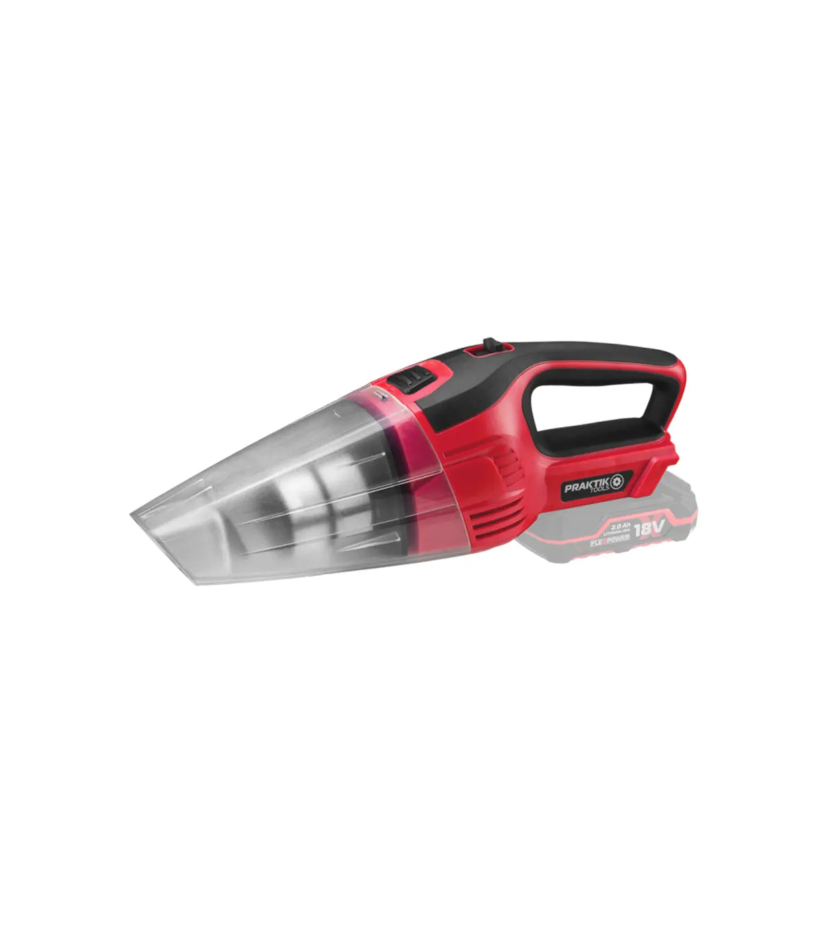 Praktik Tools – Akumulatorski usisivač 18 V 3,8 kPa PTQ110 SOLO by Praktik Aku usisivači