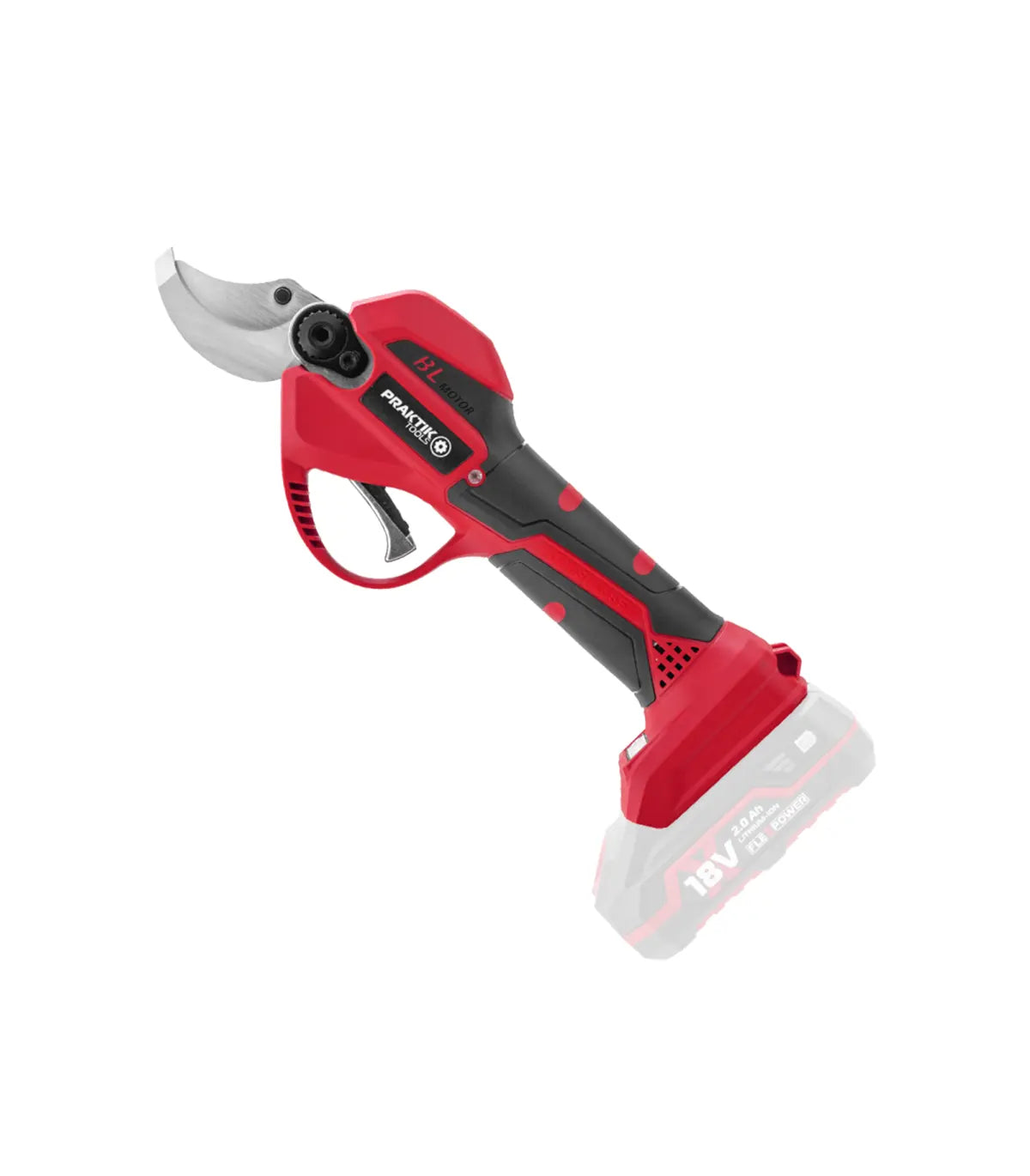 Praktik Tools – Akumulatorske škare za obrezivanje 18 V 40 mm PTQ147 SOLO by Praktik Škare za travu, grane i živu ogradu