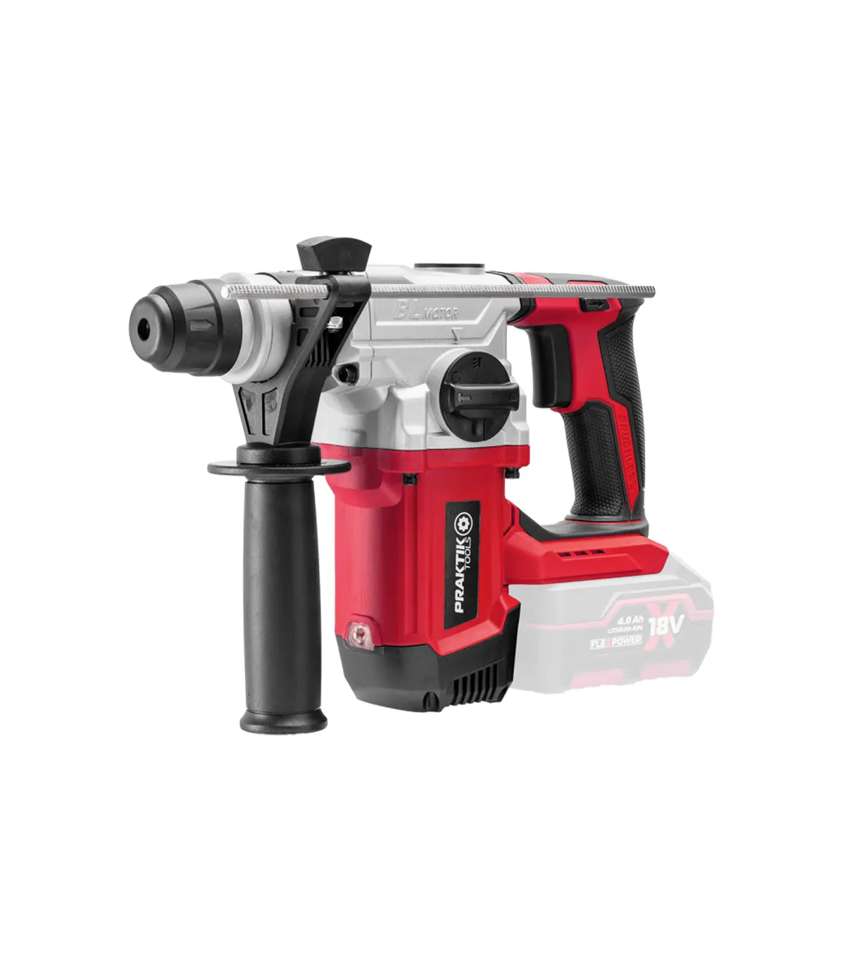 Praktik Tools Flexpower – Akumulatorski bušaći čekić SDS Plus 18 V 2,2 J PTQ150 SOLO by Praktik Aku bušilice, odvijači i