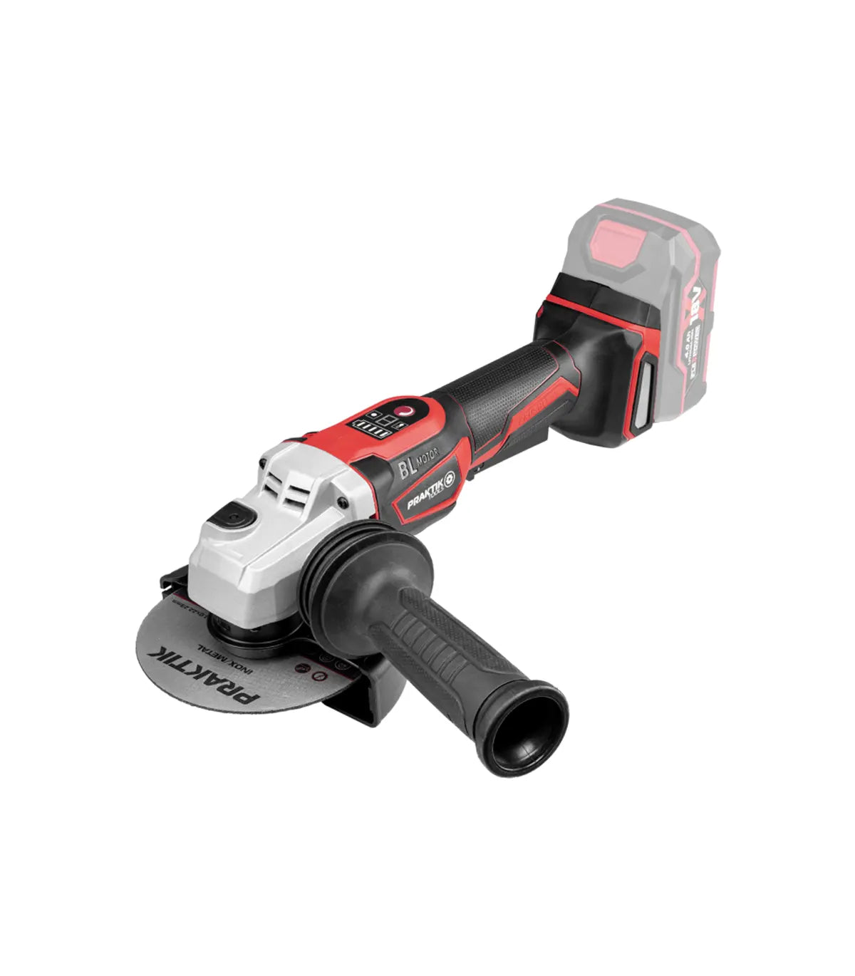 Praktik Tools Flexpower – Akumulatorska kutna brusilica 18 V Ø125 mm PTQ155 SOLO by Praktik Aku brusilice i polirke
