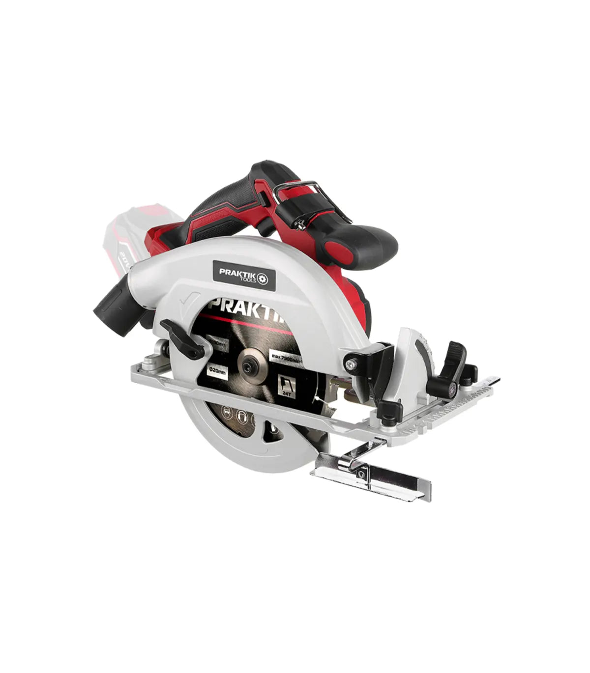 Praktik Tools Flexpower – Akumulatorska ručna kružna pila 18 V Ø190 mm PTQ156 SOLO by Praktik Aku kružne pile
