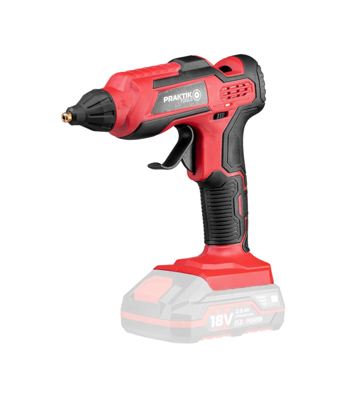 Praktik Tools – Akumulatorski pištolj za vruće lijepljenje 18 V 190°C PTQ158 SOLO by Praktik Aku razni alati
