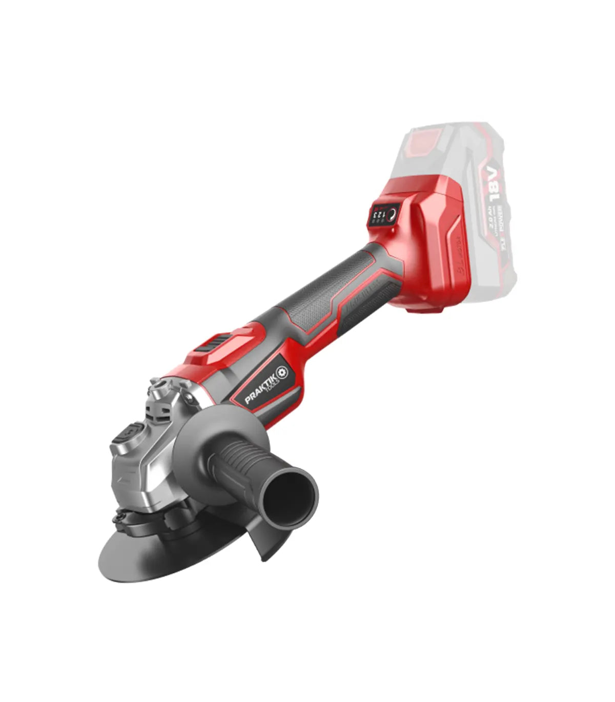 Praktik Tools – Akumulatorska kutna brusilica 18 V Ø125 mm PTQ167 SOLO by Praktik Aku brusilice i polirke