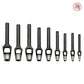 Rennsteig Set Probijača Zumbi 3 -19 mm U Torbici / 9 dijelni – 140 900 0 by Rennsteig 140 900 0 Čekići, Sjekire, Probijači