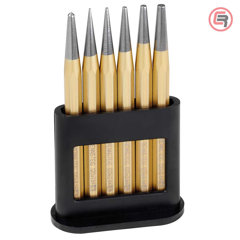 Rennsteig Set Probijača 6 dijelni – 424 120 0 by Rennsteig 424 120 0 Čekići, Sjekire, Probijači, Izbijači