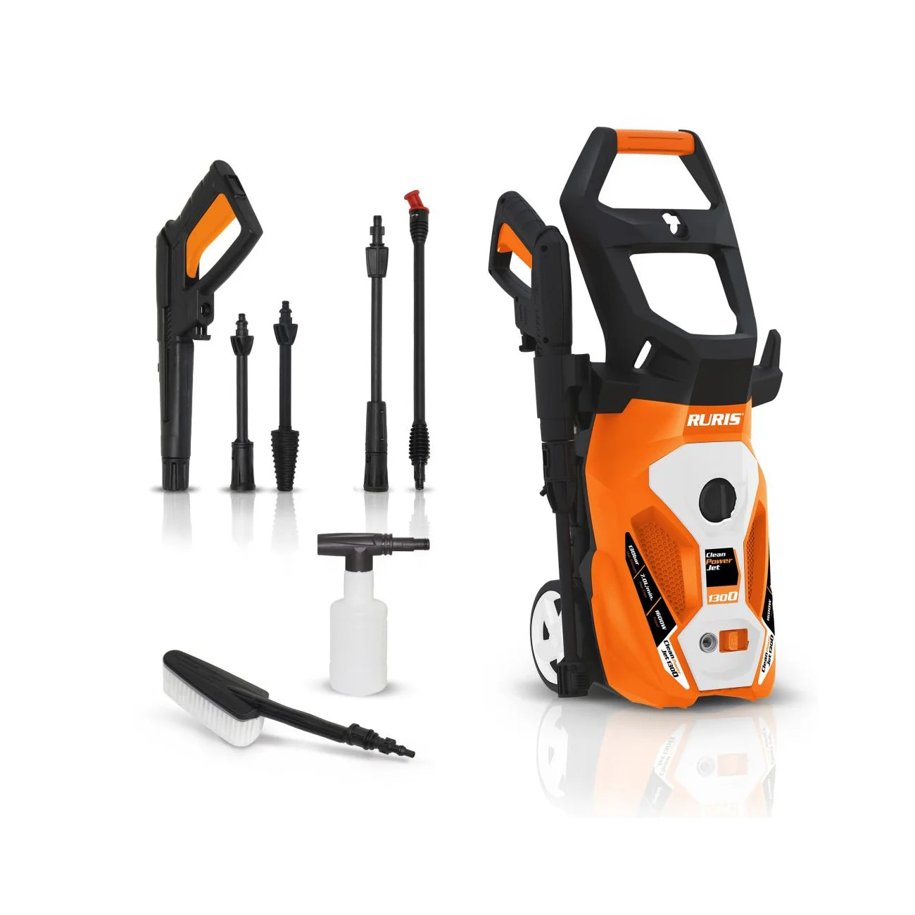 RURIS električni perač visokim pritiskom CleanPowerJet 1300 1600W 130bar Mašine i uređaji, Svi proizvodi, Usisivači i perači