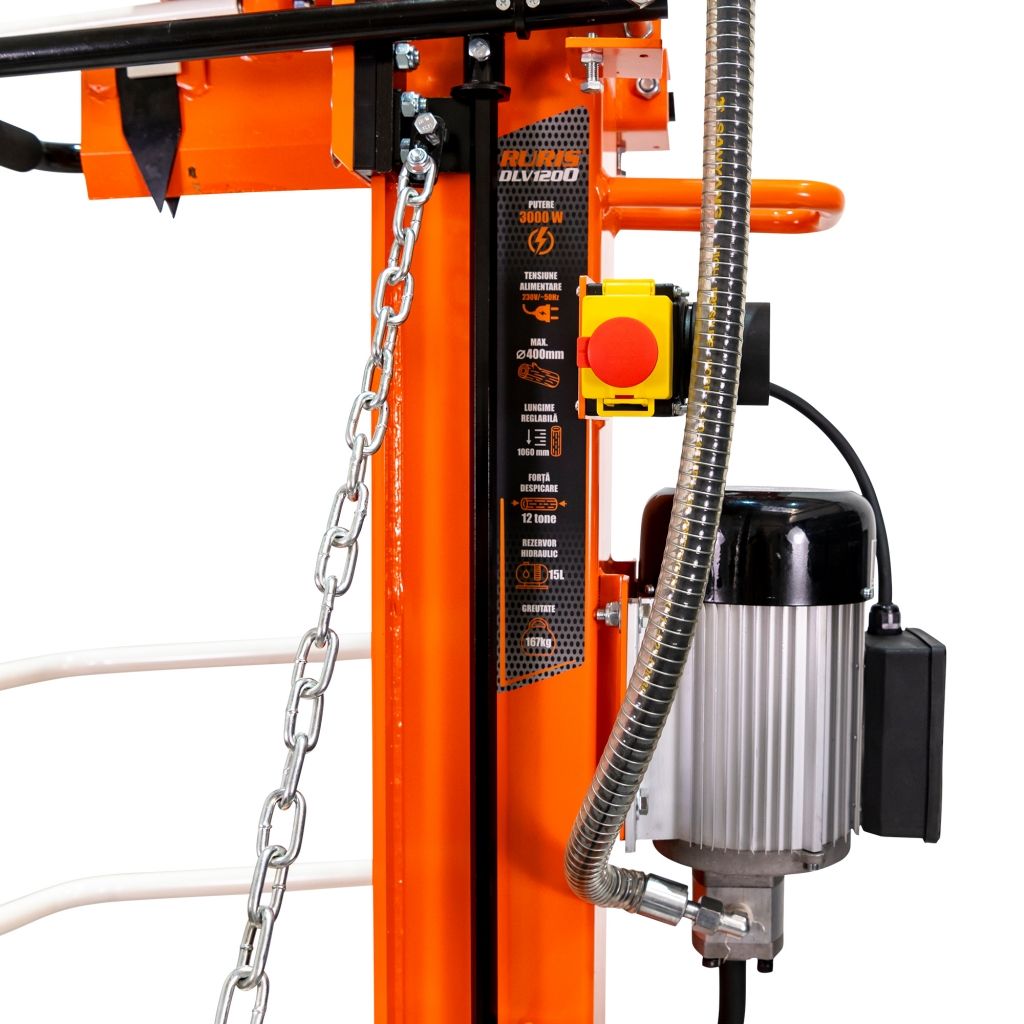 Vertikalni cjepač drva RURIS DLV1200 by RURIS DLV1200 Mašine i uređaji, Motorne i električne pile, Svi proizvodi, Vertiklani cjepači