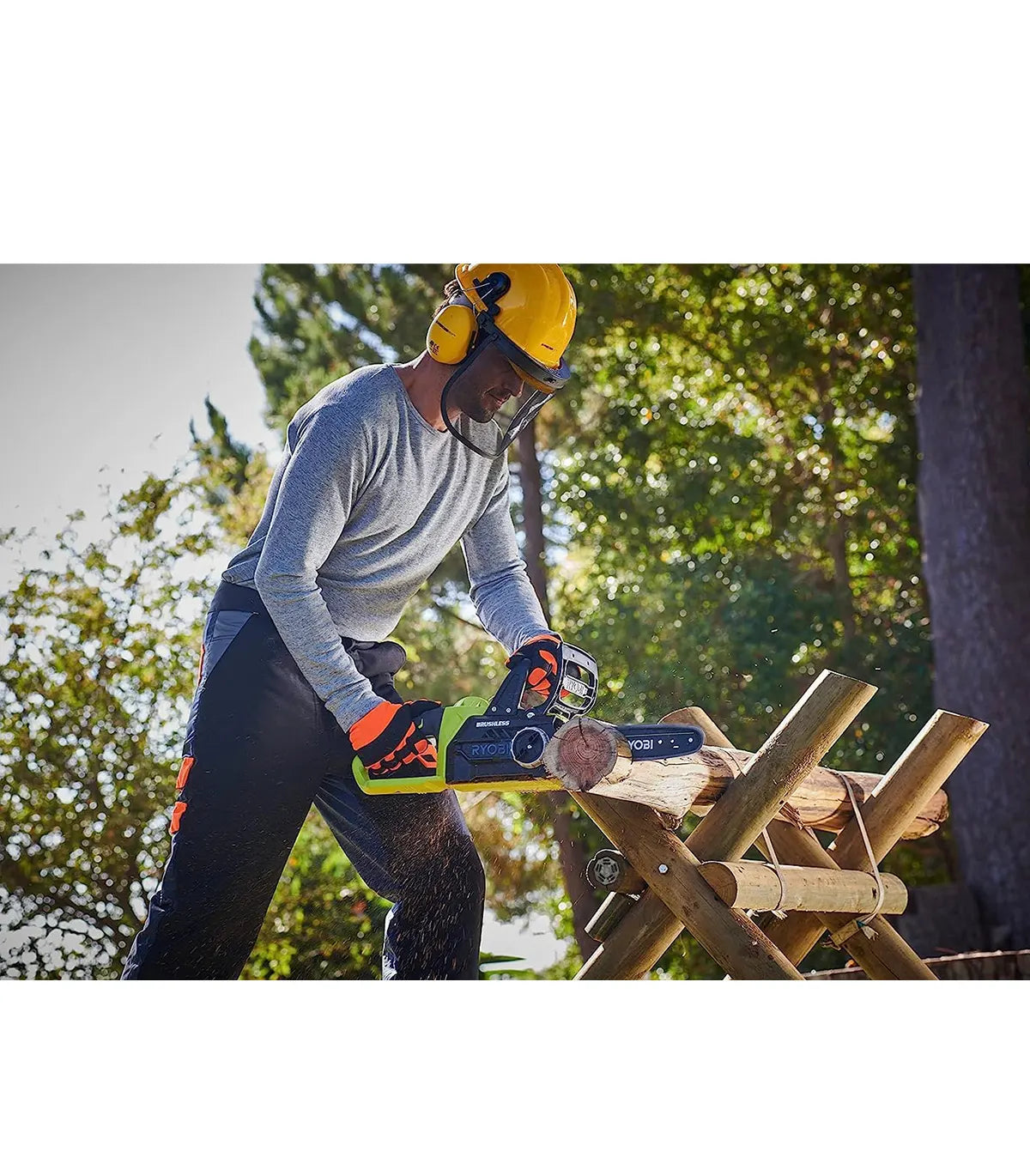 Ryobi – Akumulatorska motorna pila BRUSHLESS OCS1830 ONE+ 18V SOLO Lančane pile za drvo (motorke)