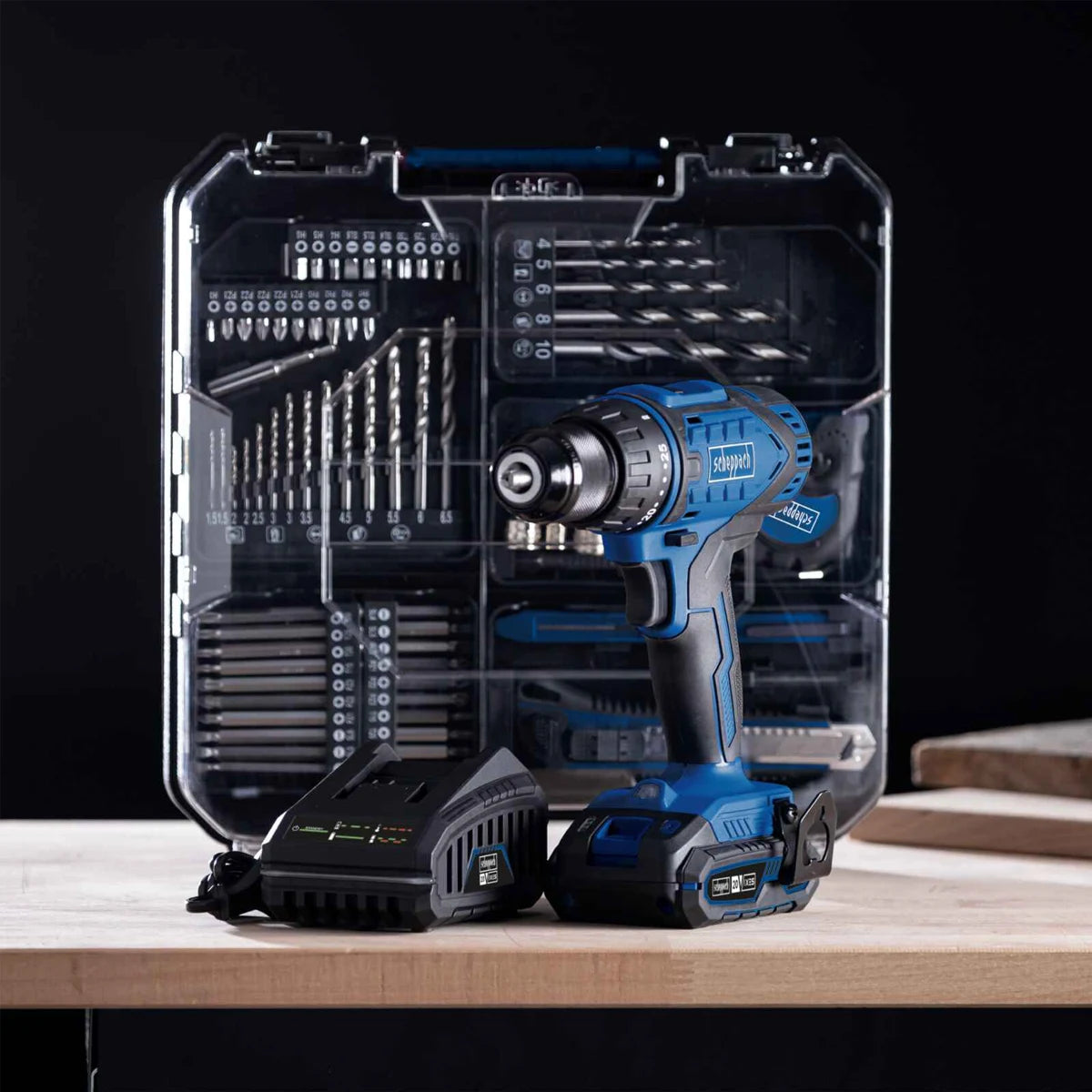 Scheppach aku bušilica odvijač sa 74 komada pribora IXES C-DTB74/1-X – Kit Bušilice i odvijači, Mašine i uređaji, Ručni alat, Svi proizvodi