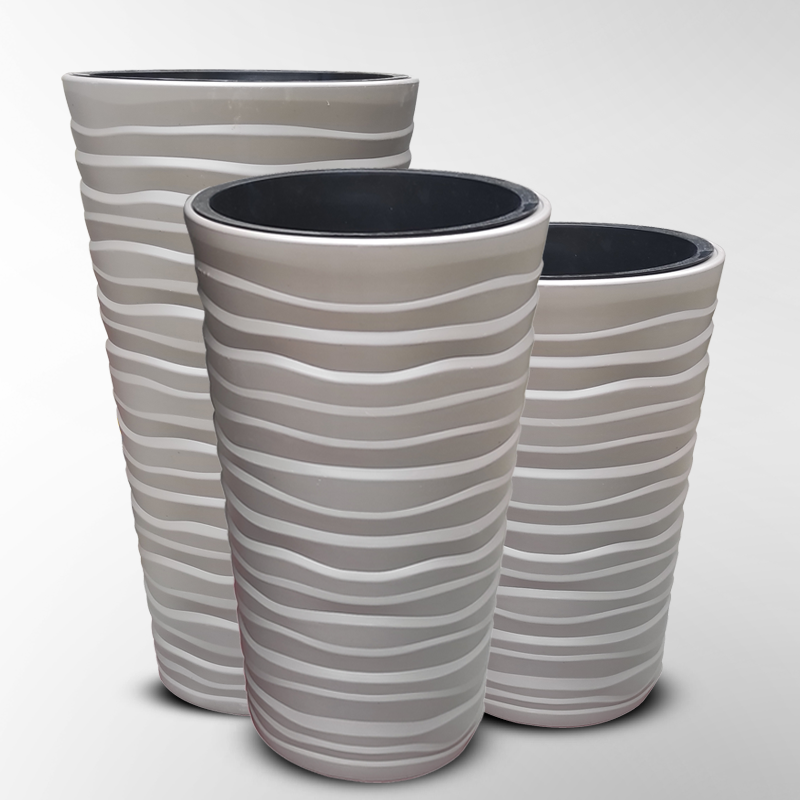 Ukrasna saksija 350/670 sa podloškom Polins Svi proizvodi, Vrt i poljoprivreda