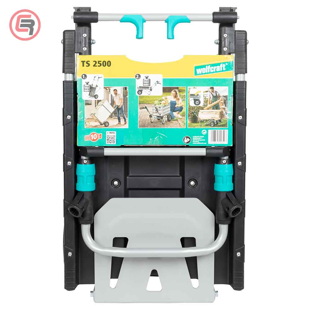 Wolfcraft Kolica Transportna TS 2500 / 200 kg – 5535000 by Wolfcraft 5535000 Kolica i Kutije Za Alat - detalj 6