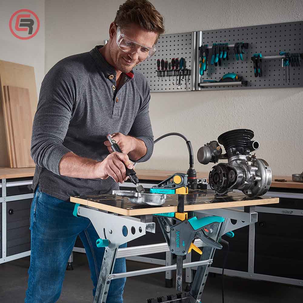 Wolfcraft Stega Jednoručna Brza EHZ PRO 100 / 150 mm – 3030000 by Wolfcraft 3030000 Stege - detalj 14