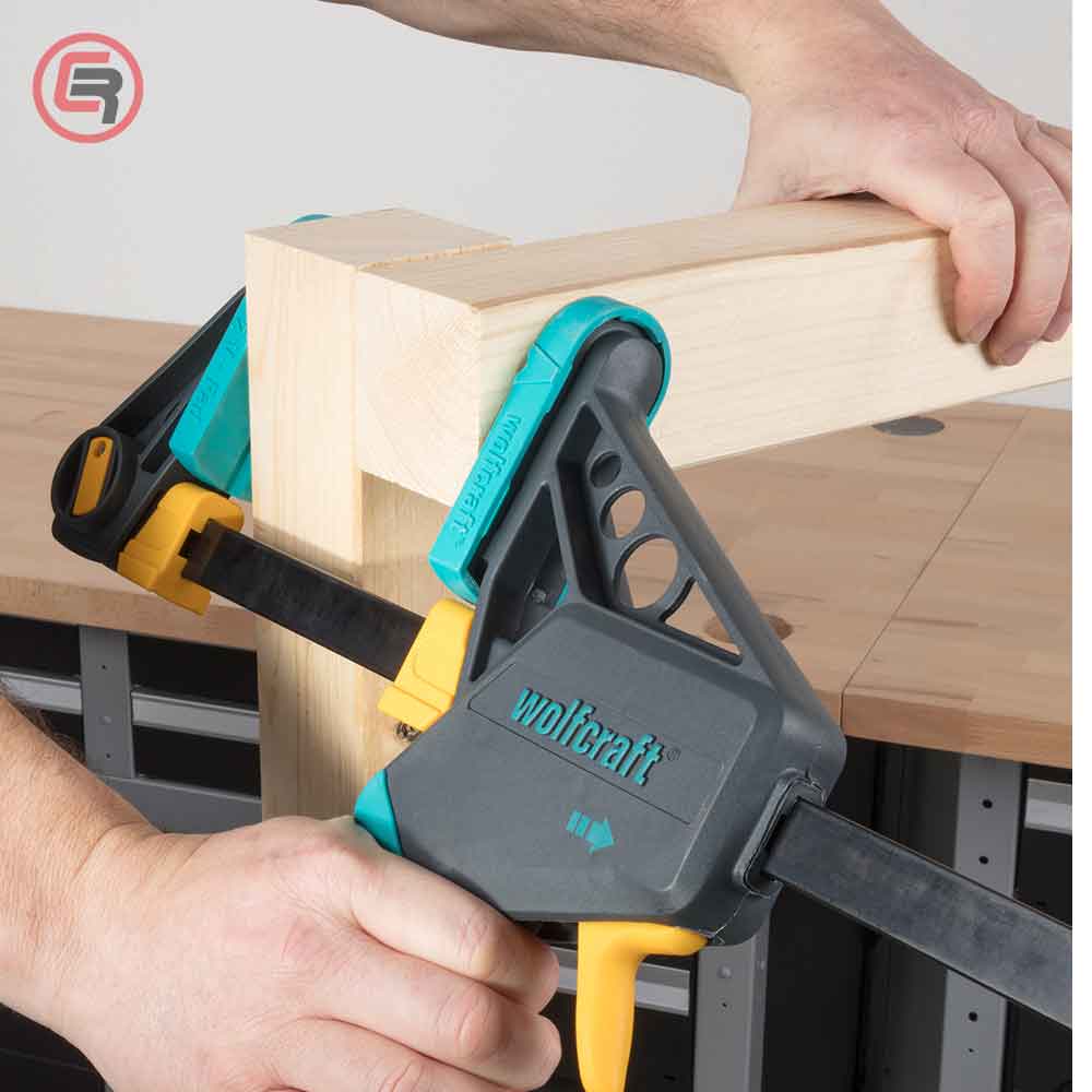 Wolfcraft Stega Jednoručna Brza EHZ PRO 100 / 150 mm – 3030000 by Wolfcraft 3030000 Stege - detalj 10