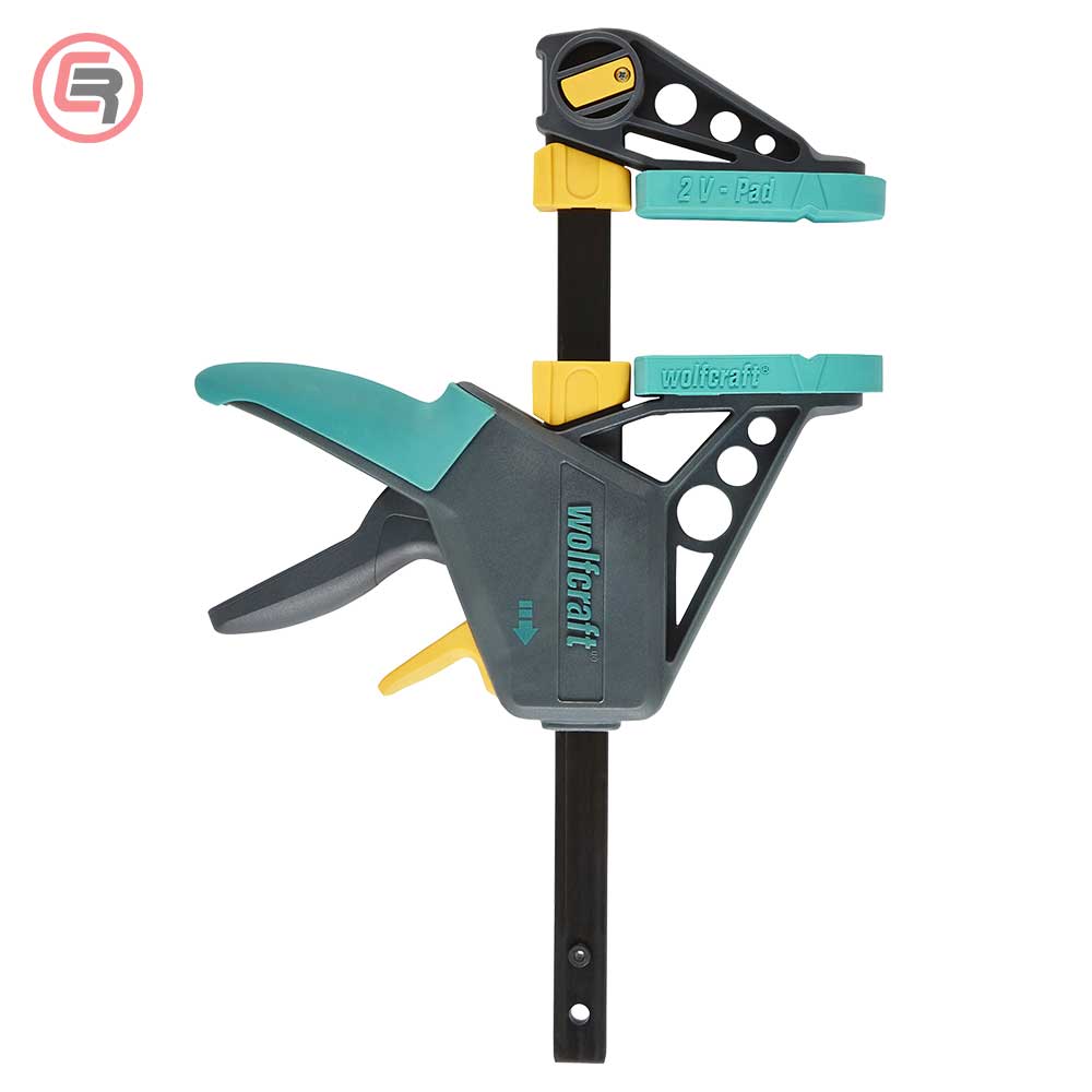 Wolfcraft Stega Jednoručna Brza EHZ PRO 100 / 150 mm – 3030000 by Wolfcraft 3030000 Stege