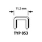 Wolfcraft Klamerica Široke Kaljeni Čelik Tip 053 – 6 mm / 2000 kom – 7026000 by Wolfcraft 7026000 Ostali Alati i Pribor