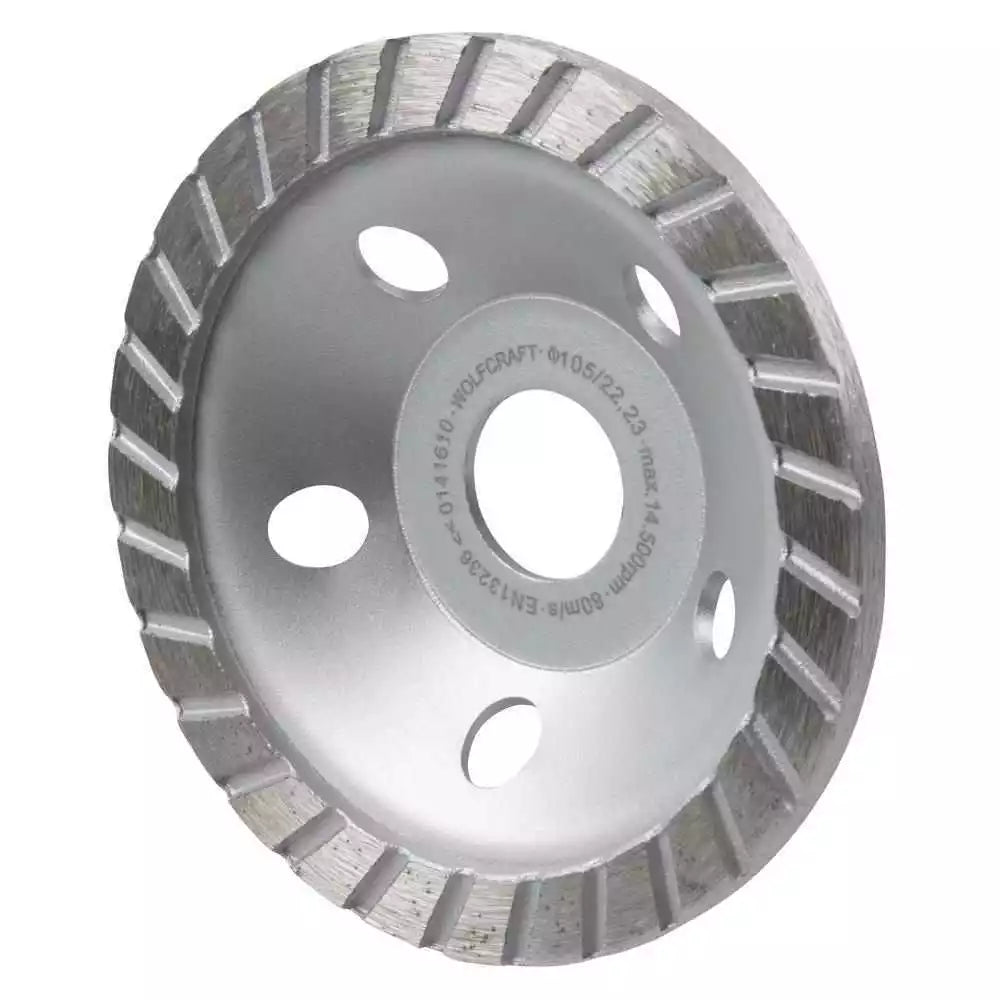 Wolfcraft Dijamantna Brusna Ploča Lonac 105 x 22,23 mm Standard – 8387000 by Wolfcraft 8387000 Brusne / Rezne Ploče